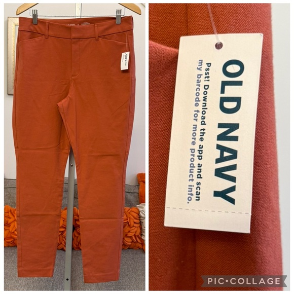 Old Navy Pants - ❣️🆕Old Navy High-Waisted Pixie Skinny Pants in Ginger Spice❣️